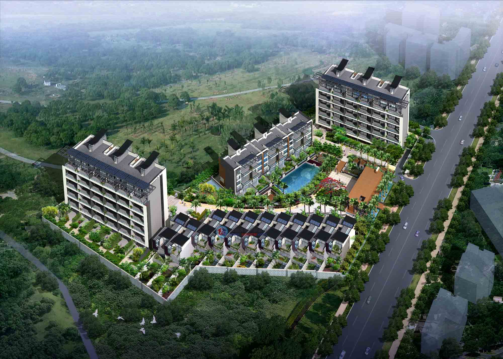 中国深圳 — 德尚世家花园